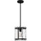 Quoizel Fortress 1-Light Earth Black Mini Pendant FTS1509EK - alternate 6